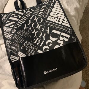 Reusable lululemon large bag